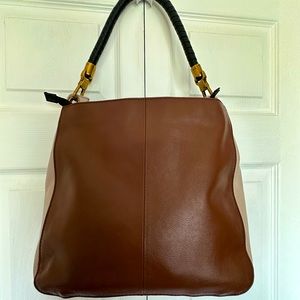 The Sak Collection Two Tone Leather Estrada Shoulder Bag
